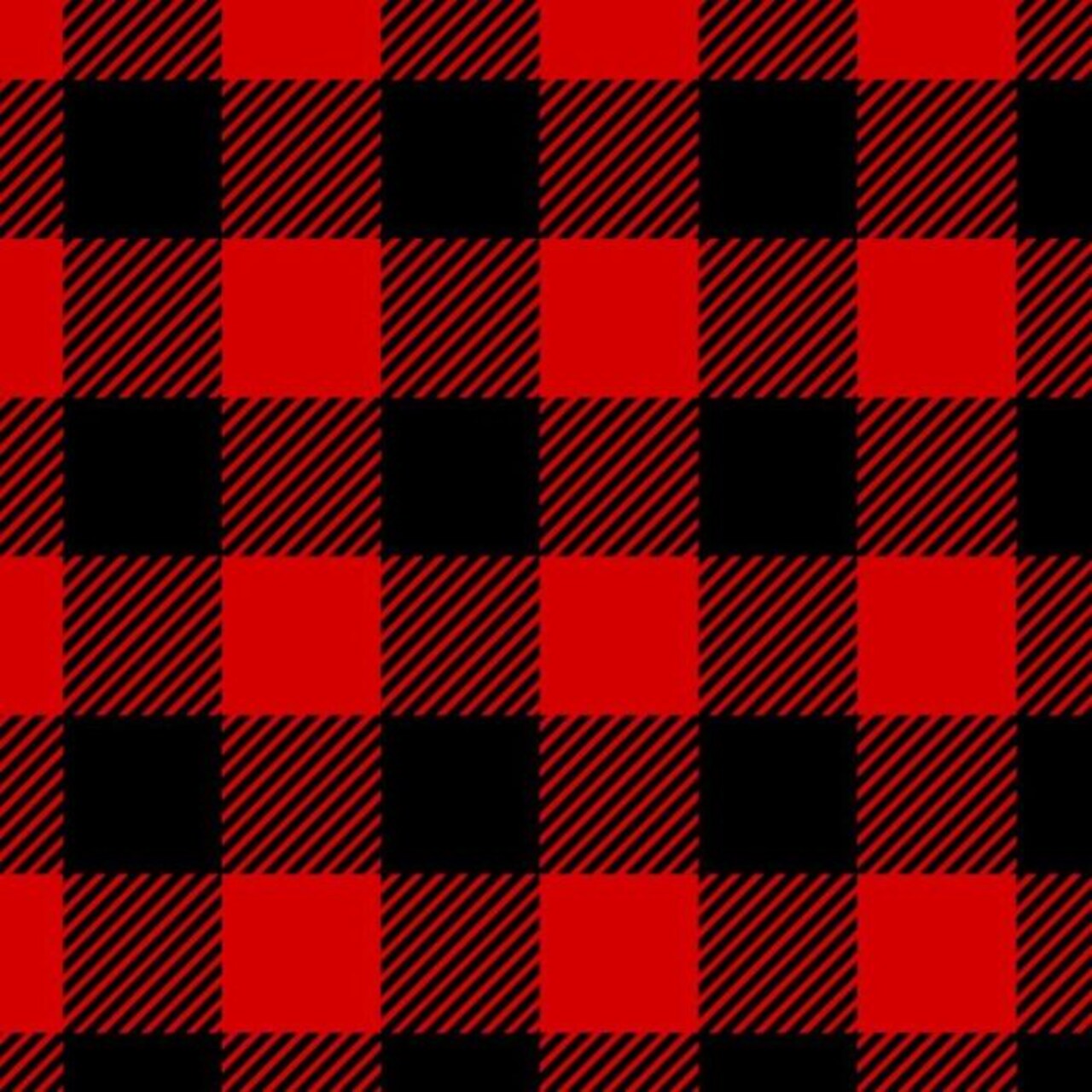 Buffalo Plaid Lumberjack Anti-Pill Premium Fleece Fabric | By The Yard